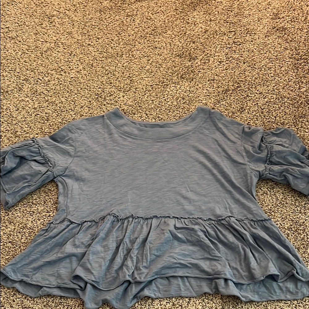 Altar'd State Light Blue Top